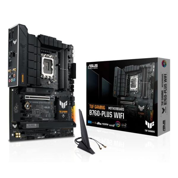 ASUS TUF Gaming B760-Plus WIFI Intel B760 LGA 1700 ATX (TUF GAMING B760-PLUS WIFI)