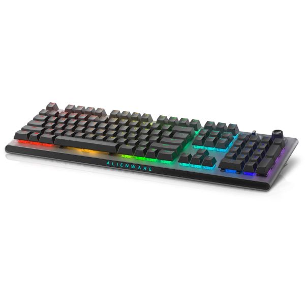 Alienware Tri-Mode AW920K toetsenbord Gamen USB + RF Wireless + Bluetooth Grijs (545-BBFL) Alienware Tri-Mode AW920K toetsenbord Gamen USB + RF Wireless + Bluetooth Grijs (545-BBFL)