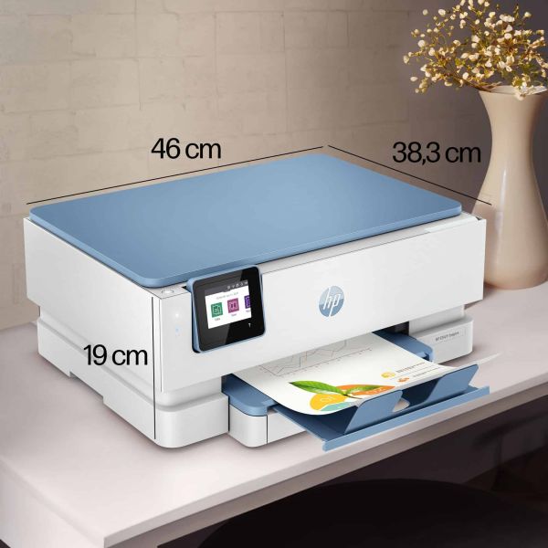 HP ENVY Inspire 7221e Draadloos All-in-One Kleur Printer, Instant Ink; Foto's printen (2H2N1B)
