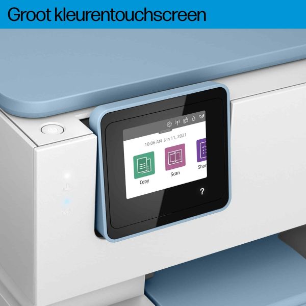 HP ENVY Inspire 7221e Draadloos All-in-One Kleur Printer, Instant Ink; Foto's printen (2H2N1B)
