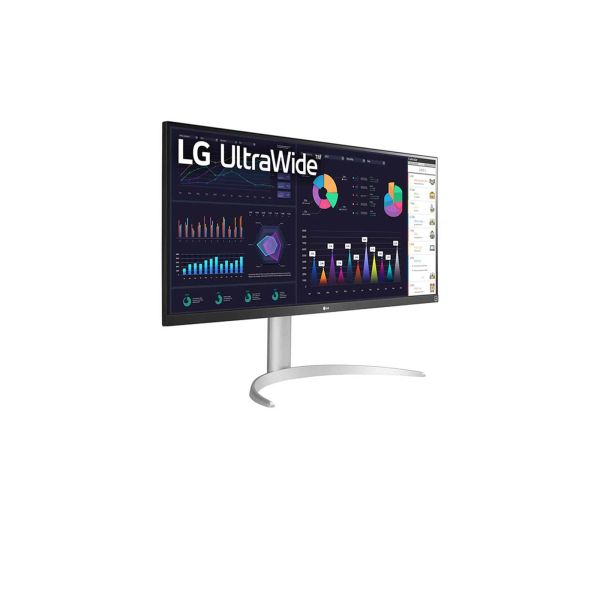LG 34WQ650-W computer monitor 86,4 cm (34") 2560 x 1080 Pixels WFHD LCD Zilver, Wit (34WQ650-W.AEU)