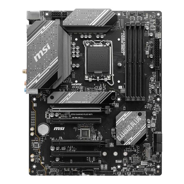 MSI B760 GAMING PLUS WIFI moederbord Intel B760 LGA 1700 ATX (B760 GAMING PLUS WIFI)