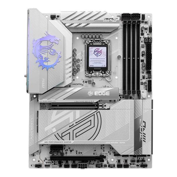MSI MPG Z890 EDGE TI WIFI moederbord Intel Z890 LGA 1851 (Socket V1) ATX (MPG Z890 EDGE TI WIFI)