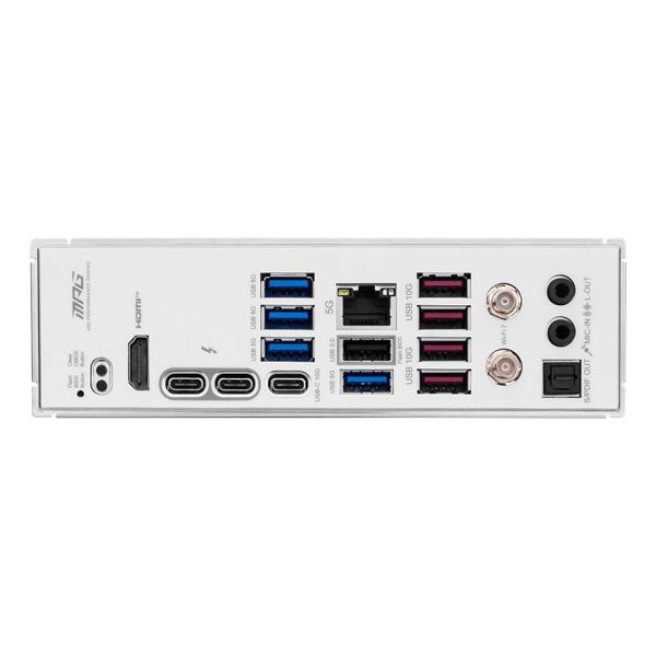 MSI MPG Z890 EDGE TI WIFI moederbord Intel Z890 LGA 1851 (Socket V1) ATX (MPG Z890 EDGE TI WIFI)