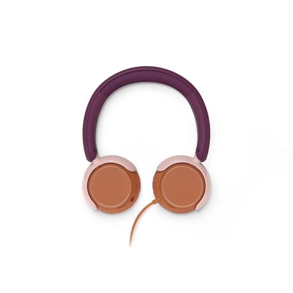 Philips 2000 series TAK2000MP/00 hoofdtelefoon/headset Hoofdtelefoons Bedraad Hoofdband Oproepen/muziek USB Type-C Oranje, Paars, Roze (TAK2000MP/00)
