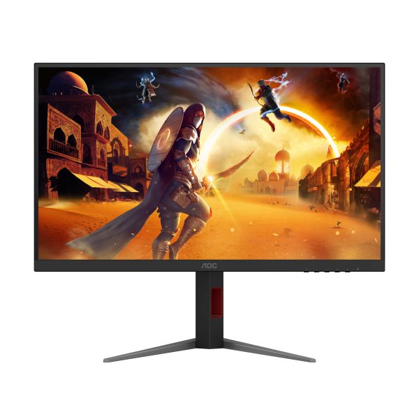 AOC G4 U27G4XM computer monitor 68,6 cm (27") 3840 x 2160 Pixels 4K Ultra HD LED Zwart, Rood (U27G4XM) AOC G4 U27G4XM computer monitor 68,6 cm (27") 3840 x 2160 Pixels 4K Ultra HD LED Zwart, Rood (U27G4XM)