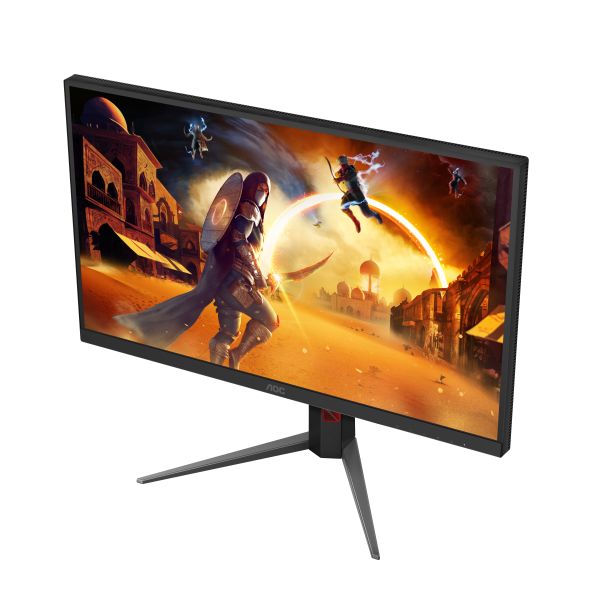 AOC G4 U27G4XM computer monitor 68,6 cm (27") 3840 x 2160 Pixels 4K Ultra HD LED Zwart, Rood (U27G4XM) AOC G4 U27G4XM computer monitor 68,6 cm (27") 3840 x 2160 Pixels 4K Ultra HD LED Zwart, Rood (U27G4XM)