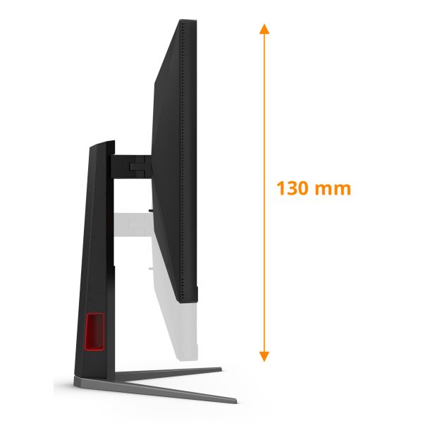 AOC G4 U27G4XM computer monitor 68,6 cm (27") 3840 x 2160 Pixels 4K Ultra HD LED Zwart, Rood (U27G4XM) AOC G4 U27G4XM computer monitor 68,6 cm (27") 3840 x 2160 Pixels 4K Ultra HD LED Zwart, Rood (U27G4XM)