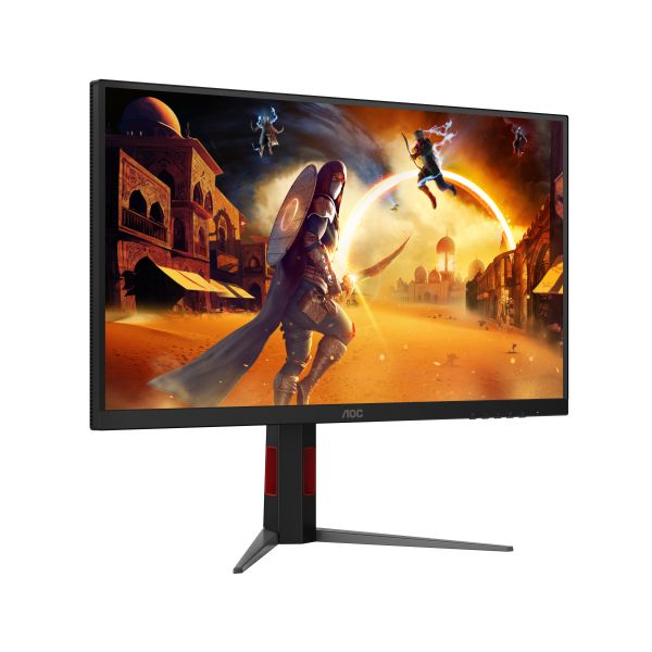 AOC G4 U27G4XM computer monitor 68,6 cm (27") 3840 x 2160 Pixels 4K Ultra HD LED Zwart, Rood (U27G4XM) AOC G4 U27G4XM computer monitor 68,6 cm (27") 3840 x 2160 Pixels 4K Ultra HD LED Zwart, Rood (U27G4XM)