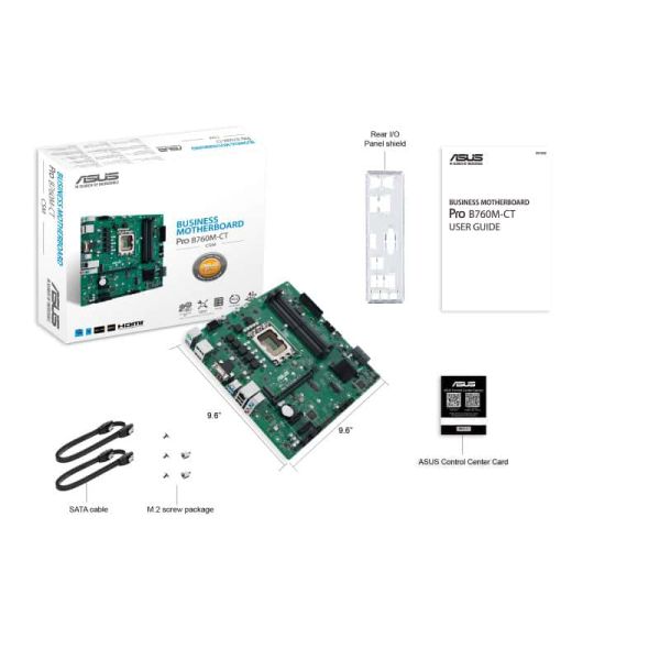 ASUS PRO B760M-CT-CSM Intel B760 LGA 1700 micro ATX (90MB1DY0-M0EAYC)