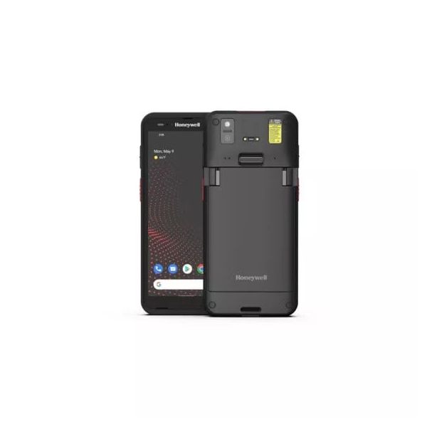 Honeywell CT70, 2D, SR, Camera, front camera, hot-swap, PTT, USB, BT, WLAN (Wi-Fi 7), NFC, GMS, bat. ext., zwart (CT70-L0N-057CE104G)
