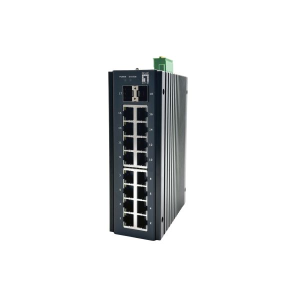 LevelOne IGP-1871 netwerk-switch Managed L2+ Gigabit Ethernet (10/100/1000) Power over Ethernet (PoE) Zwart (IGP-1871)