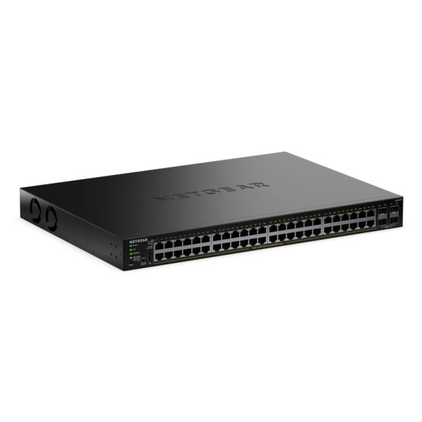 NETGEAR GS348TPv2 Managed L2/L3 Gigabit Ethernet (10/100/1000) Power over Ethernet (PoE) 1U Zwart (GS348TP-200EUS)