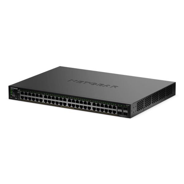 NETGEAR GS348TPv2 Managed L2/L3 Gigabit Ethernet (10/100/1000) Power over Ethernet (PoE) 1U Zwart (GS348TP-200EUS)