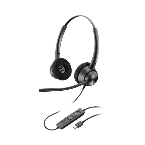 HP Poly EncorePro 320 Stereo USB-C-headset TAA (767F9AA)