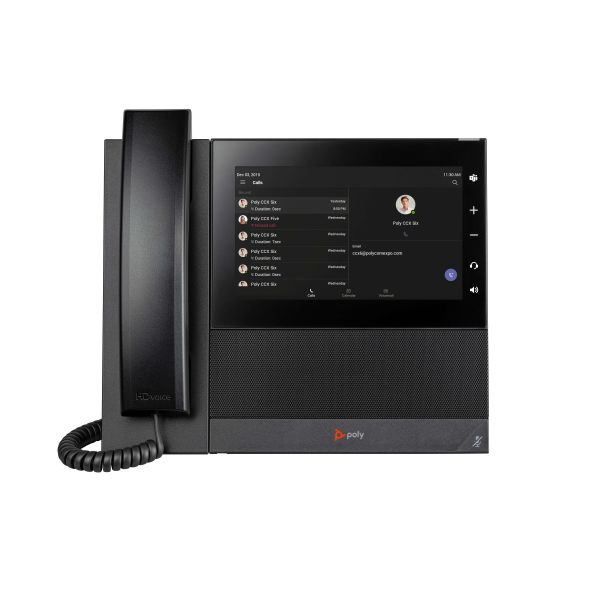 HP Poly CCX 600 Business Media Phone voor Microsoft Teams met PoE-ondersteuning (82Z84AA)