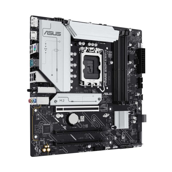 ASUS PRIME B760M-A WIFI II Intel B760 LGA 1700 micro ATX (90MB1NF0-M0EAY0) ASUS PRIME B760M-A WIFI II Intel B760 LGA 1700 micro ATX (90MB1NF0-M0EAY0)