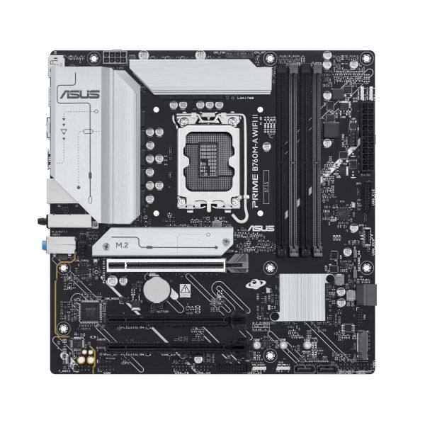ASUS PRIME B760M-A WIFI II Intel B760 LGA 1700 micro ATX (90MB1NF0-M0EAY0)