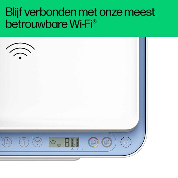 HP DeskJet 4222e Draadloos All-in-One Kleur Printer, Instant Ink; Kopieerapparaat, scanner (60K29B#686)