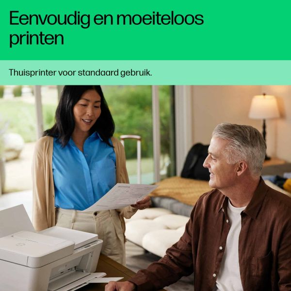 HP DeskJet 4222e Draadloos All-in-One Kleur Printer, Instant Ink; Kopieerapparaat, scanner (60K29B#686)