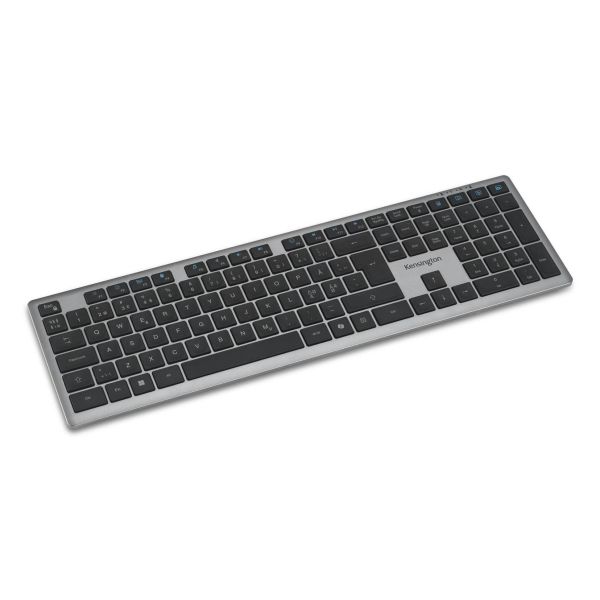 Kensington K75408PN toetsenbord Thuis/Werk RF-draadloos + Bluetooth QWERTY Grijs (K75408PN)