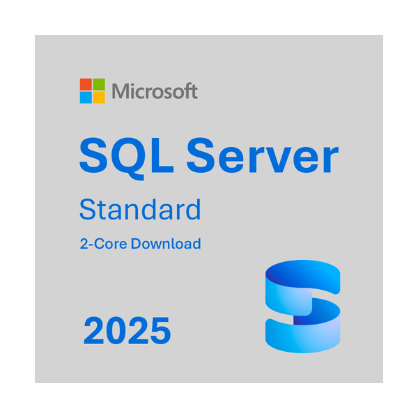 Microsoft SQL Server 2025 Standard OEM COA MUI (EP2-59721)