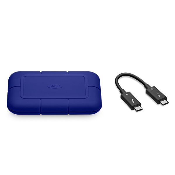 Seagate Pro5 Thunderbolt technologie 4 TB USB Type-C USB4 Gen 2x2 Blauw (STNA4000400)