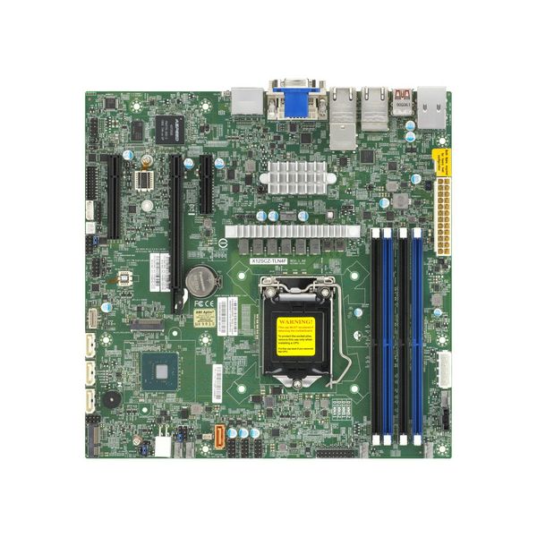 Super Micro Supermicro X12SCZ-QF Motherboard Micro ATX MBD-X12SCZ-QF-B Motherboard Intel Socket 1200 Core (MBD-X12SCZ-QF-B)