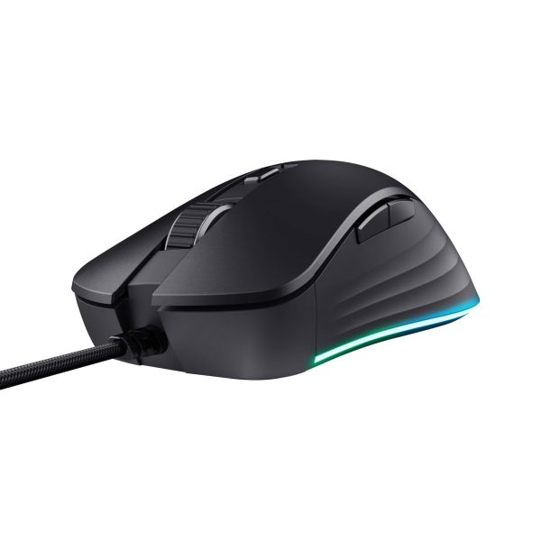 Trust GXT924 YBAR+ muis Gamen Rechtshandig USB Type-A Optisch 25600 DPI (24890)
