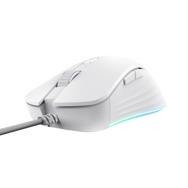 Trust GXT924W YBAR+ muis Gamen Rechtshandig USB Type-A Optisch 25600 DPI (24891)