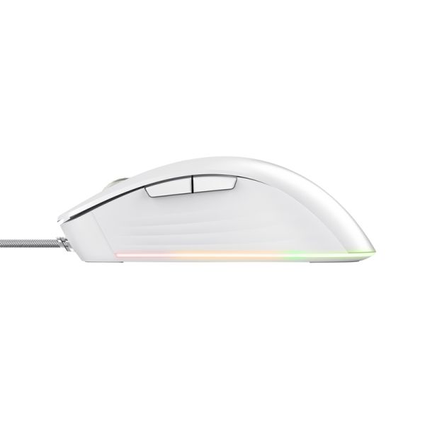 Trust GXT924W YBAR+ muis Gamen Rechtshandig USB Type-A Optisch 25600 DPI (24891)
