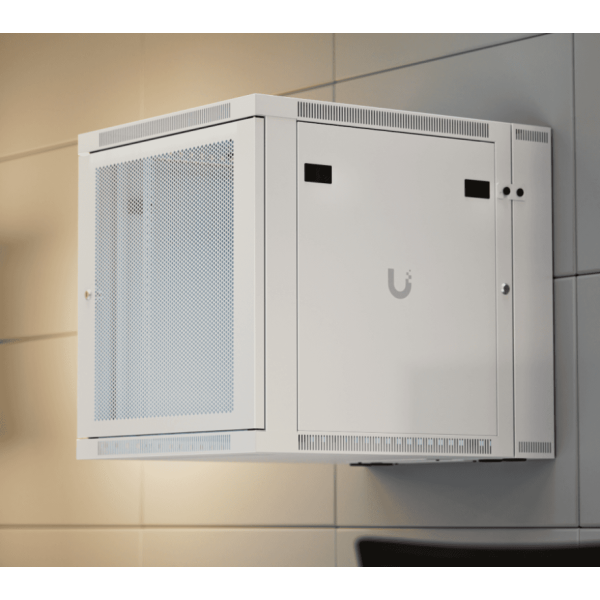 Ubiquiti 12U Rack Cabinet, Perforated (UACC-RACK-12U-WALL-SW-P)