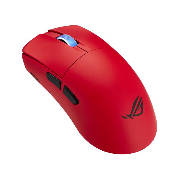 ASUS ROG Harpe II Ace RED muis Gamen Rechtshandig RF Wireless + Bluetooth + USB Type-A Optisch 42000 DPI (90MP0490-BMUA20)