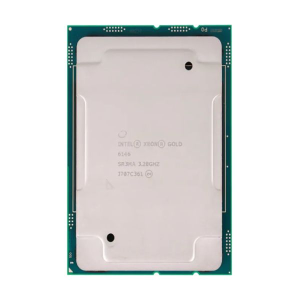 Intel CD8067303657201 Xeon Gold 6146 Server Processor - SR3MA - 12-Core -  3.20 GHz Base Frequency -  24.75 MB Cache - FC-LGA14B (CD8067303657201)