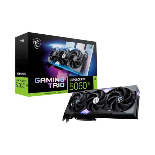 MSI GeForce RTX 5060 Ti 8G GAMING TRIO OC NVIDIA 8 GB GDDR7 (V536-004R)
