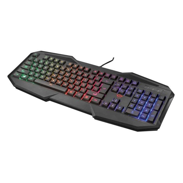 Trust GXT 830-RW Avonn toetsenbord Gamen USB Duits Zwart (22278)