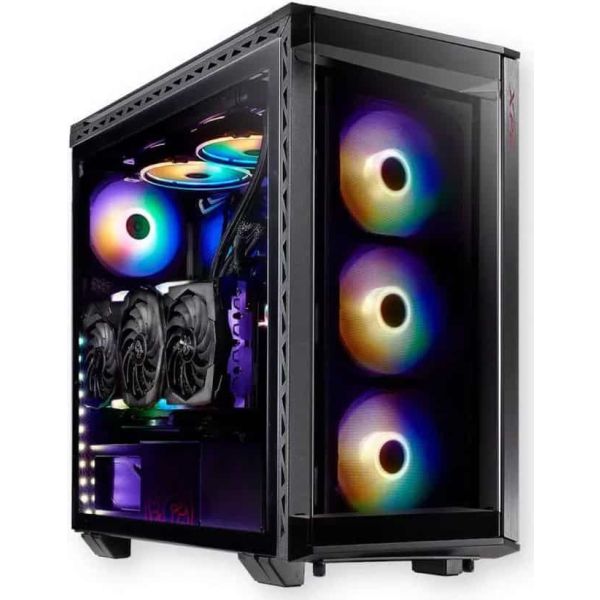 ADATA XPG case BATTLECRUISER Mid-Tower - without power supply - 4x 120mm ARGB Fan - (BATTLECRUISER-BKCWW)