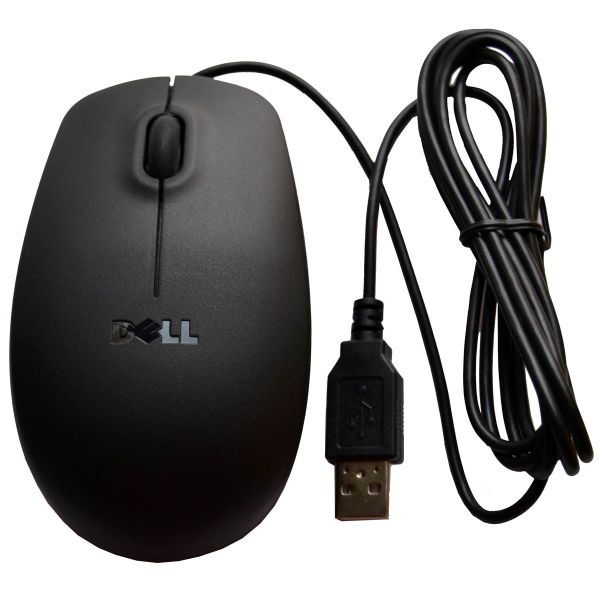 DELL MS111 Optical Wired USB mouse black (011D3V) (011D3V)