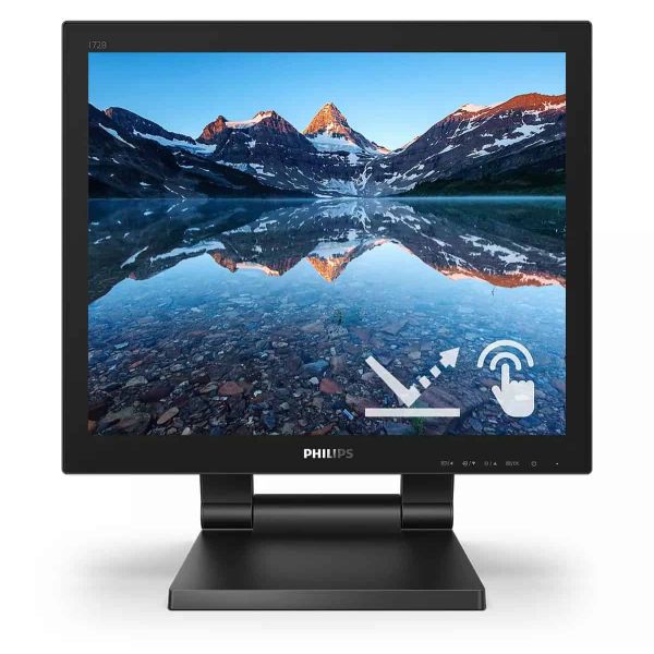 Philips 172B9TL/00 computer monitor 43,2 cm (17") 1280 x 1024 Pixels Full HD LCD Touchscreen Zwart (172B9TL/00) Philips 172B9TL/00 computer monitor 43,2 cm (17") 1280 x 1024 Pixels Full HD LCD Touchscreen Zwart (172B9TL/00)