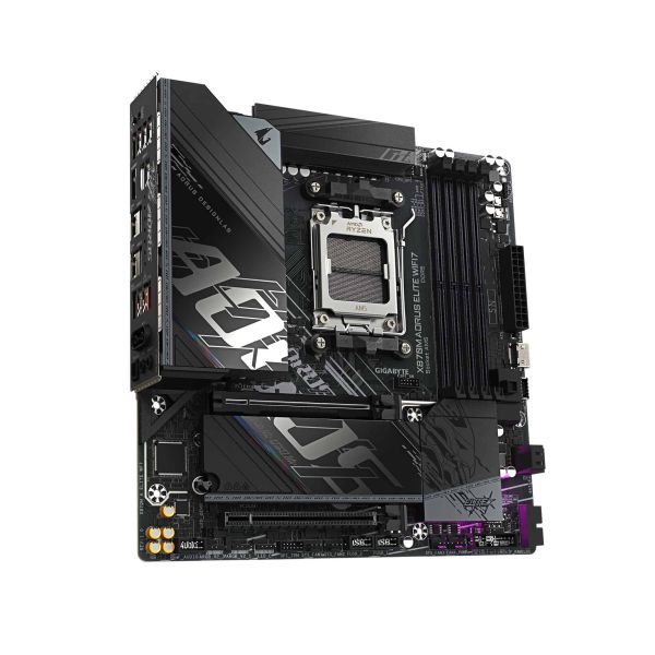 GIGABYTE X870M AORUS ELITE WIFI7 AMD X870 Socket AM5 micro ATX (X870M A ELITE WF7)