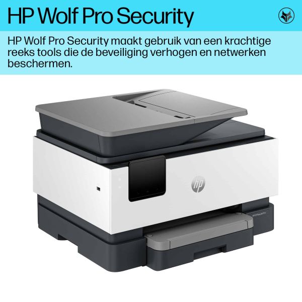 HP OfficeJet Pro 9120b Draadloos All-in-One Kleur Printer, Dubbelzijdig printen; Kopieerapparaat, Scanner (4V2N0B#686)
