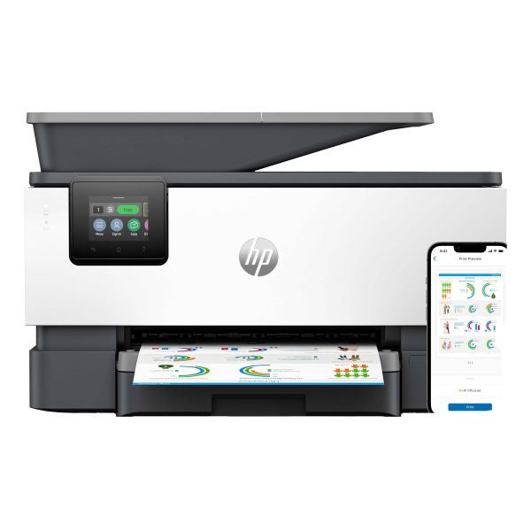 HP OfficeJet Pro 9120b Draadloos All-in-One Kleur Printer, Dubbelzijdig printen; Kopieerapparaat, Scanner (4V2N0B#686)