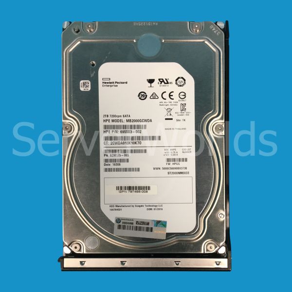 HP 2TB 6GB SATA (797273-B21)