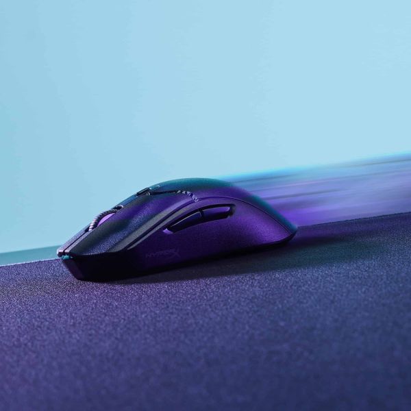 HyperX Pulsefire Haste 2 Core Wls - gaming muis (zwart/zwart) (8R2E6AA)