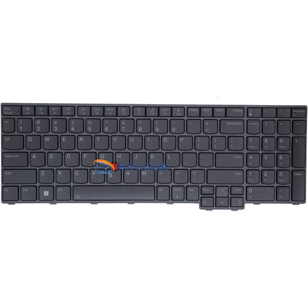 Lenovo Keyboard P16 G1/G2 FR Zwart (5N21F39367)