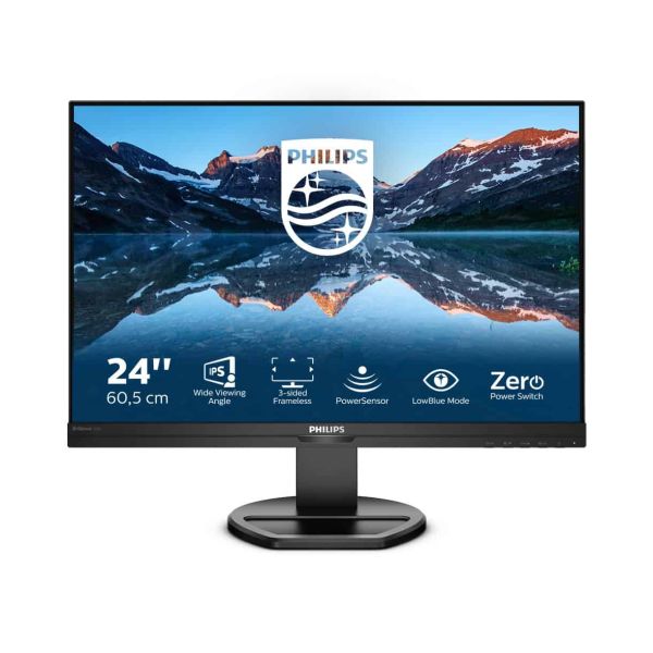 Philips B Line 240B9/00 computer monitor 61,2 cm (24.1") 1920 x 1200 Pixels WUXGA LED Zwart (240B9/00)