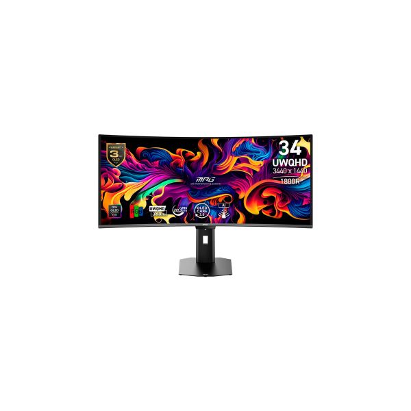 MSI MPG 341CQRDE QD-OLED 34" Gaming Monitor 360Hz (9S6-3DE29A-002)