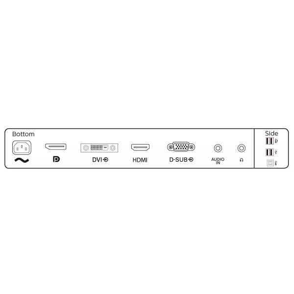 Philips B Line LCD-monitor 241B8QJEB/00 (241B8QJEB/00) Philips B Line LCD-monitor 241B8QJEB/00 (241B8QJEB/00)