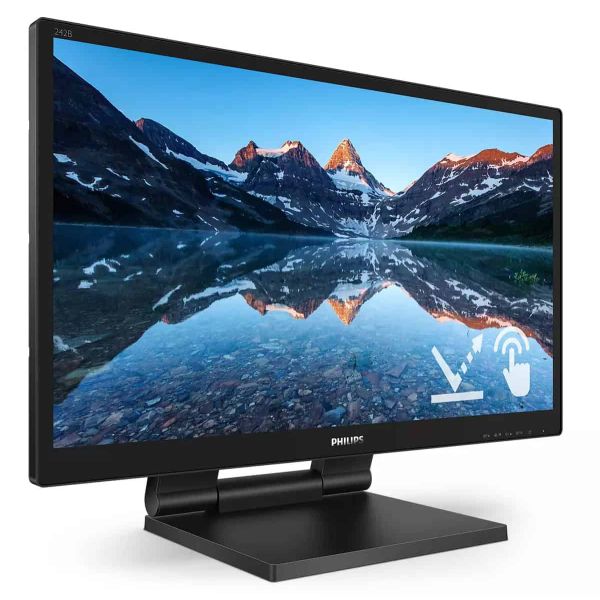 Philips 242B9TL/00 computer monitor 60,5 cm (23.8") 1920 x 1080 Pixels Full HD LCD Touchscreen Zwart (242B9TL/00)