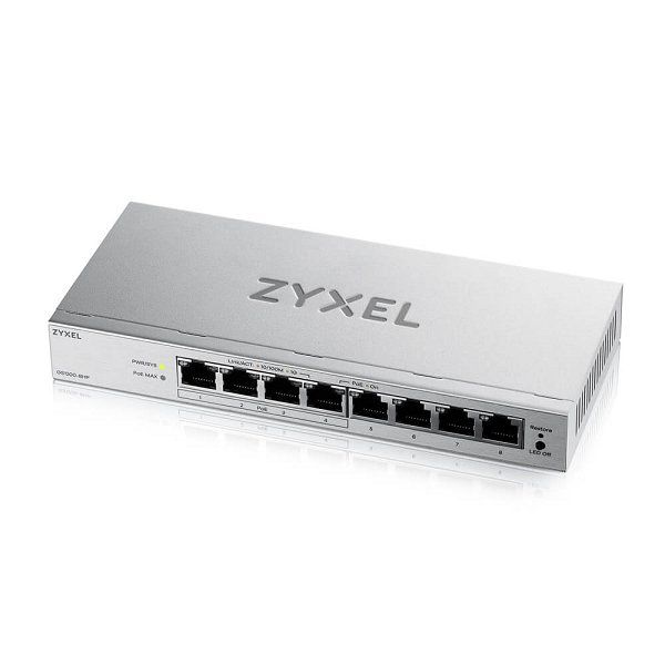 ZyXEL GS1200-10 v3 8-poorts Gigabit 2x SFP webmanaged Switch (GS120010V3EU0101F)